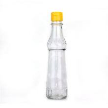 200ml empty sesame oil bottle glass cooking oil bottle with plastic lid